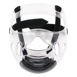 Esportes claro rosto escudo cabeça escudo removível taekwondo capacete máscara de proteção para ambos os homens e mulheres - Image 3