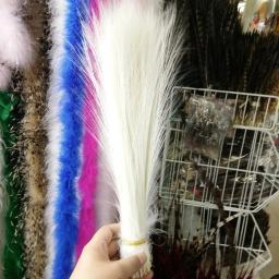 Penas de seda brancas egret, em tamanhos variados de 4-18 polegadas/10-45 cm, design perfeito para casamento, faça você mesmo, grande variedade de decoração - Image 4