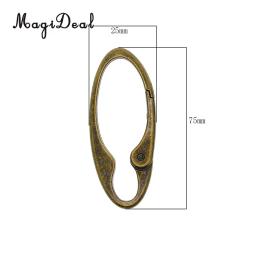 Chaveiros com mola de bronze, 2 peças, prendedor de mola, liga de clipe, chaveiros para camping, invólucro, equipamento de escalada - Image 5