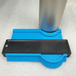 Medidor de contorno e calibre plástico, ferramenta duplicadora de marcação de madeira, ladrilhos, laminados - Image 2