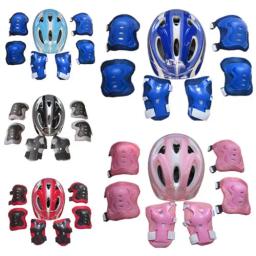 Conjunto protetor de joelho para capacete infantil, 7 peças, camisa, hóquei de gelo, ski, braço, protetor de joelho, suporte para patins, skate, conjunto de proteção - Image 4
