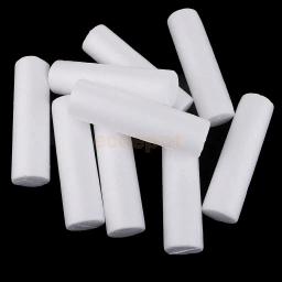 10 peças branco em branco forma de cilindro espuma de isopor material para crianças arte artesanato diy decoração de ornamento de natal - Image 1