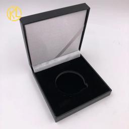 Caixa de exibição de presente preto luxo para titular da moeda caso de exibição para 38mm para moedas colecionadores presente caixa moedas coleção ferramenta - Image 3