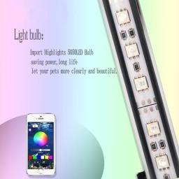 Iluminação led para aquário, à prova d'água, rgb, luz para tanque de peixes, luz para aquário, marinho, controle de temporizador - Image 3