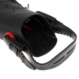 Nadadeiras de natação treinamento curto salto aberto ajustável nadadeiras snorkel para crianças esportes aquáticos mergulho piscina acces - Image 4