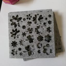 Novo 7 pçs agulha felting applique molde artesanato lã feltro moldar molde - Image 6