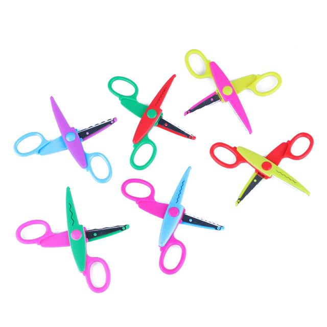 Tesoura Zig Zag para Artesanato: Kit com 6 Peças para Scrapbook e Cortes Criativos