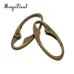 Chaveiros com mola de bronze, 2 peças, prendedor de mola, liga de clipe, chaveiros para camping, invólucro, equipamento de escalada - Image 4