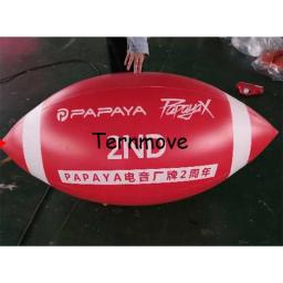 Bola de rugby de praia inflável réplica gigante publicidade futebol americano, grande inflável decoração de balão para o jogo de rugby - Image 3