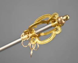 1:6 modelo de armas em miniatura, armas antigas de frio, espada budista favor de monge tang, adereços de fotografia de buda sabre de cerca de 25 cm - Image 3
