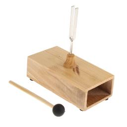 Tuning fork com caixa ressonante de madeira, instrumento musical, estudo acústico, 440Hz - Image 4