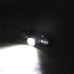 Lanterna de cabeça para acampamento, lanterna de cabeça com 6 modos usb recarregável, luz quente para pesca noturna, 1 x segundo - Image 4