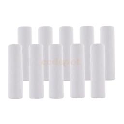 10 peças branco em branco forma de cilindro espuma de isopor material para crianças arte artesanato diy decoração de ornamento de natal - Image 3