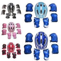 Conjunto protetor de joelho para capacete infantil, 7 peças, camisa, hóquei de gelo, ski, braço, protetor de joelho, suporte para patins, skate, conjunto de proteção - Image 2