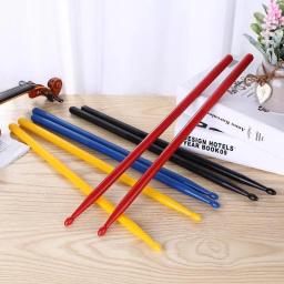 1 par de baquetas de nylon coloridas, instrumentos de percussão e percussão acessórios de instrumentos musicais 4 cores - Image 3