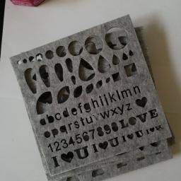 Novo 7 pçs agulha felting applique molde artesanato lã feltro moldar molde - Image 4