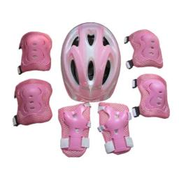 Conjunto protetor de joelho para capacete infantil, 7 peças, camisa, hóquei de gelo, ski, braço, protetor de joelho, suporte para patins, skate, conjunto de proteção - Image 1