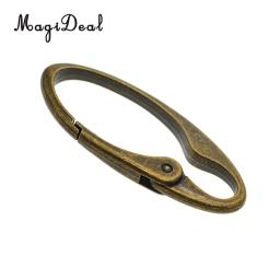 Chaveiros com mola de bronze, 2 peças, prendedor de mola, liga de clipe, chaveiros para camping, invólucro, equipamento de escalada - Image 3