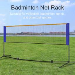 Badminton portátil e Voleibol Net, Stand com Frame, Suporte de tênis, Carry Bag - Image 1