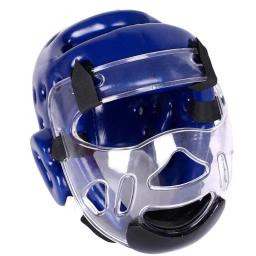 Esportes claro rosto escudo cabeça escudo removível taekwondo capacete máscara de proteção para ambos os homens e mulheres - Image 1