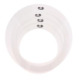 Perfeito lan 4 pacotes de silenciador de tambor, anéis de amortecimento, controle de tom 10 ''12'' 14 ''16'' para conjunto de acessórios para tambor - Image 2