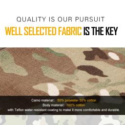 IDOGEAR-Roupas de Caça Multi Camuflagem, Camisa Tática Gen3, Esporte de Combate, Roupas Paintball, 3101 - Image 5