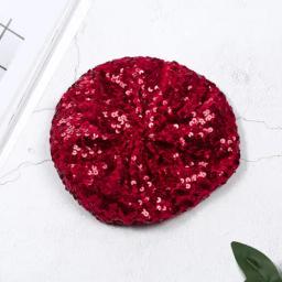 Chapéu multicolorido para festa, fantasia de disco, com lantejoulas, ru - Image 2