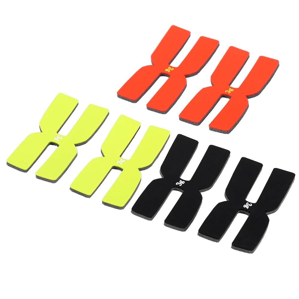 Fitas de silicone para raquete de tênis, 6 peças, 3g, para equilíbrio e peso, acessórios para raquete de tênis - Image 1
