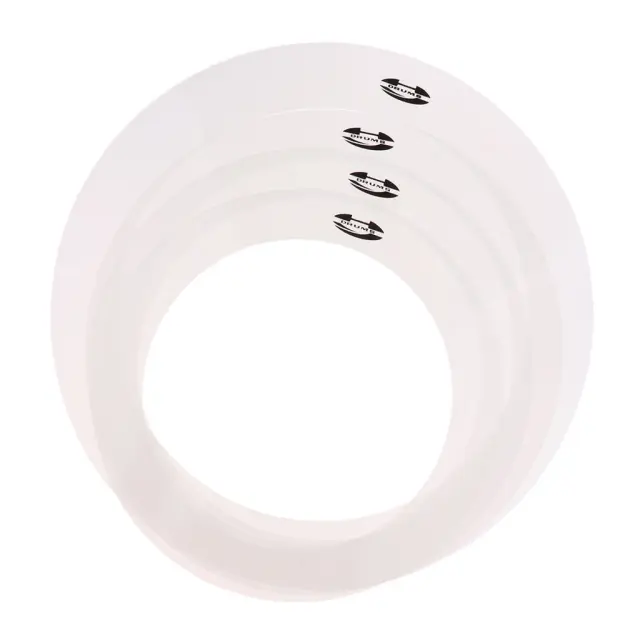 Pacotes de Silenciadores de Tambor com Anéis de Amortecimento e Controle de Tom 10'', 12'', 14'' e 16'' - Acessórios Ideais para Seu Conjunto de Drums