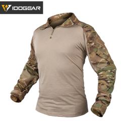 IDOGEAR-Roupas de Caça Multi Camuflagem, Camisa Tática Gen3, Esporte de Combate, Roupas Paintball, 3101 - Image 1