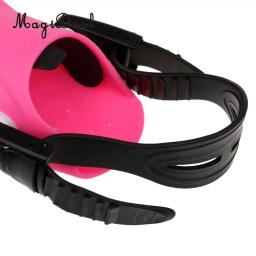 Nadadeiras de natação treinamento curto salto aberto ajustável nadadeiras snorkel para crianças esportes aquáticos mergulho piscina acces - Image 5