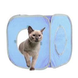 Tenda dobrável portátil para animais de estimação, casa gaiola para cães e gatos, cercadinho, canil, fácil operação, cerca octagonal, suprimentos ao ar livre - Image 5