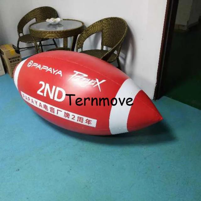 Réplica Gigante Inflável de Bola de Rugby para Decoração de Eventos e Publicidade Futebol Americano