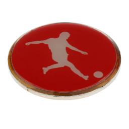 Disco de moeda de metal + borracha para árbitro, leve, durável, futebol, badminton, tênis de mesa, 3.5cm - Image 2
