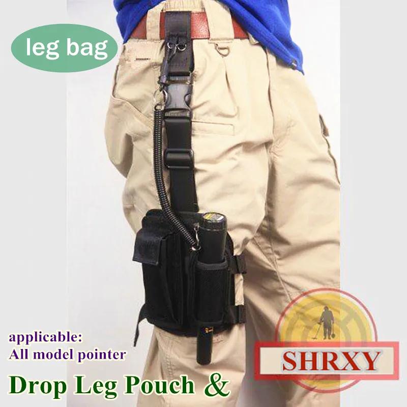 Shrxy ponteiro detector de metais coldre gota perna pano capa bolsa para xp ponteiro detector procind montagem saco pano - Image 1