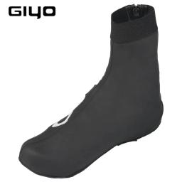 Giyo capa de sapato para ciclismo, à prova d'água, capa para sapatos de bicicleta, reflexiva, à prova de vento, mtb, estrada, inverno, lã, quente, protetor de bloqueio - Image 4