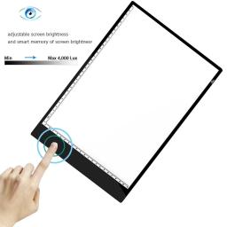 Caixa de Luz LED A4 Desenho Gráfico Tablet Pad Placa de Escrita Marcador Cópia Digital para A Pintura de Diamante Esboço X-ray visualizador de Artesanato Strass Hotfix - Image 2