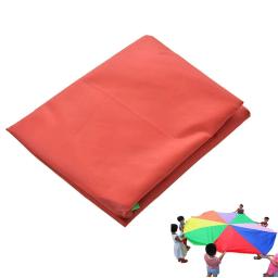 Criança esporte ao ar livre pára-quedas brinquedos de acampamento ao ar livre brinquedo interativo arco-íris guarda-chuva salto-saco ballute jogar para crianças jardim de infância - Image 6