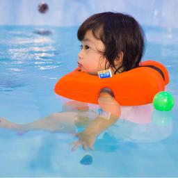 Crianças ajustáveis espuma anel de braço natação anel de ombro piscina brinquedos bebê pescoço tubo float círculo nadar aluno para 1 -6 anos de idade - Image 1