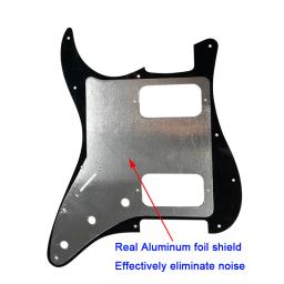 Fei Man-Guitarra personalizada Scratch Plate, Guitarra Pickguards, Acessórios Personalizados, 11 Furos de Parafuso para EUA e México Standard ST HH Strat - Image 3