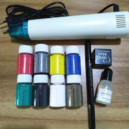 Versa Mark Em Relevo Em Pó para DIY, Almofada De Impressão, Suplemento Líquido Set, Tinta Artesanal, Ferramenta De Raspagem, Carimbo De Borracha - Image 3