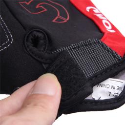 Luvas para ciclismo sem dedos, luva respirável anti derrapante de gel para motocicleta mtb e bicicleta de estrada, luvas esportivas para homens e mulheres - Image 6