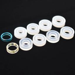 Snasan 8 peças anel de dedo molde de silicone para fazer jóias resina molde de silicone ferramenta artesanal diy artesanato epóxi - Image 1