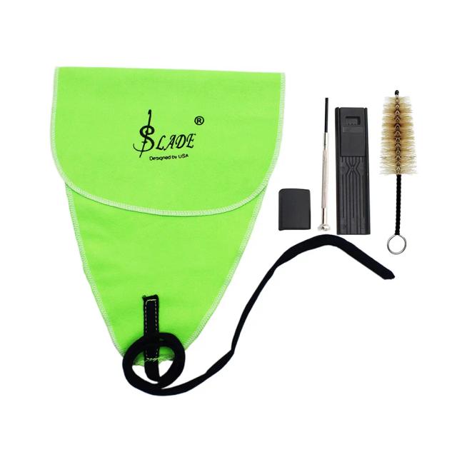 Kit de Manutenção e Limpeza para Flauta, Saxofone e Clarinete com Acessórios Essenciais