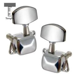 Tooytivas conjunto de 6 peças de peças de corda bloqueada cromada, afinador de chave, cabeçotes de máquina para guitarra elétrica acústica 3r3l - Image 6