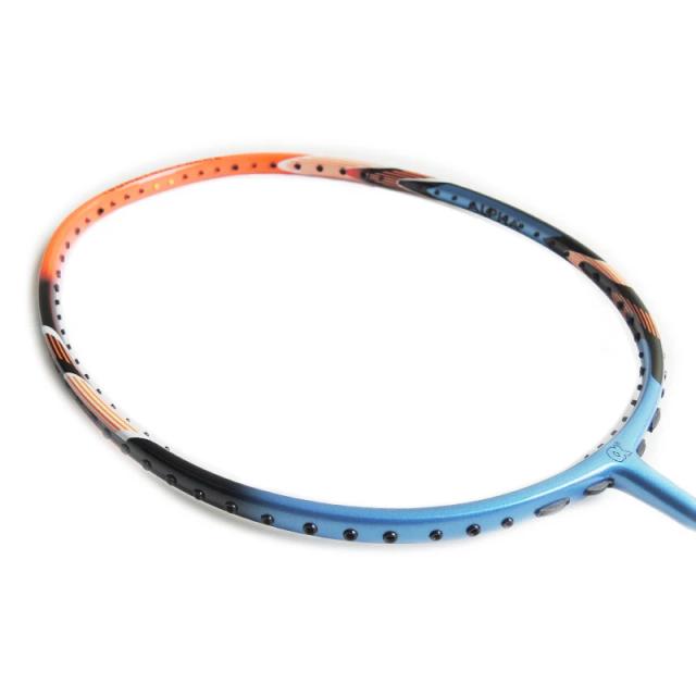Raquete de Badminton Alpha Single em Fibra de Carbono Leve Cabbon Power 7000 CP9000 Individual
