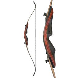 Conjunto de Arco E Flecha 1 62 polegada Caça Arco Recurvo Arco 20-50lbs Peso Empate Mão Direita Americana Para Treinamento de Tiro Tiro Com Arco Acessórios - Image 4