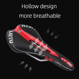 Lietu sela de bicicleta mtb bicicleta de estrada ciclismo silicone antiderrapante assento de sela almofada de gel de sílica assento de couro tapete de assento dianteiro - Image 2