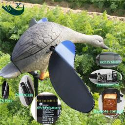 Decoy plástico do pato com ímã girando asas, caça armadilhas, atacado, 6V, 12V - Image 3