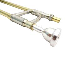 Eb alto trombone instrumentos musicais de bronze amarelo corpo laca com caso bocal - Image 5